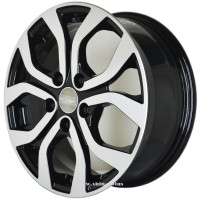 Диск R16 5x114,3 KCr704 (K&K) Nissan Terrano 6,5J ET50 D66,1 алмаз черный