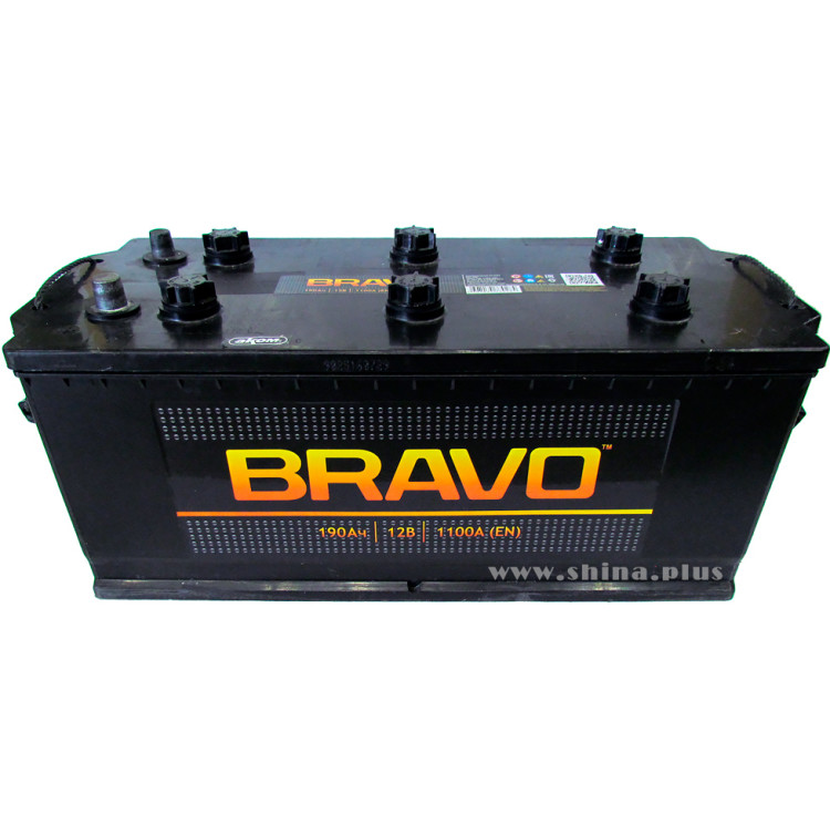 АКБ190Ah Аком Bravo (+п.п) 1100А(EN) 12V