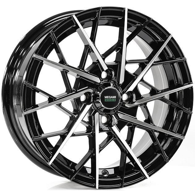 Диск R14  4x98 Megami MGM-11 6,0J ЕT35 D58,6 BKF