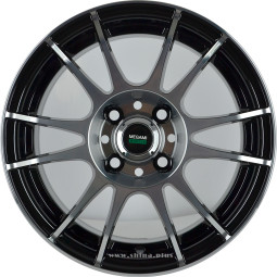 Диск R14 4x100 Megami MGM-3 6,0J ET35 D73,1 BKF