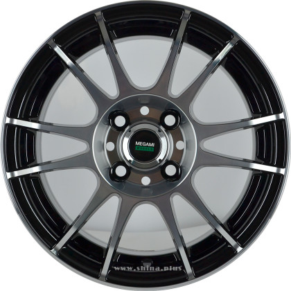 Диск R14 4x100 Megami MGM-3 6,0J ET35 D73,1 BKF
