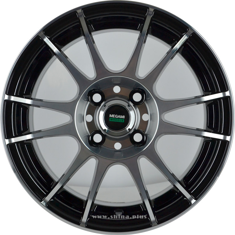 Диск R14 4x100 Megami MGM-3 6,0J ET35 D73,1 BKF