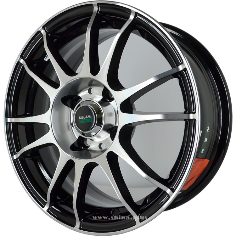 Диск R14 4x100 Megami MGM-3 6,0J ET35 D73,1 BKF