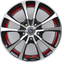 Диск R15 5x112 YST X-3 6,0J ET47 D57,1 BKFRSI