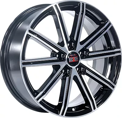 Диск R17 5x112 Alcasta M64 7,0J ET40 D57,1 BKF