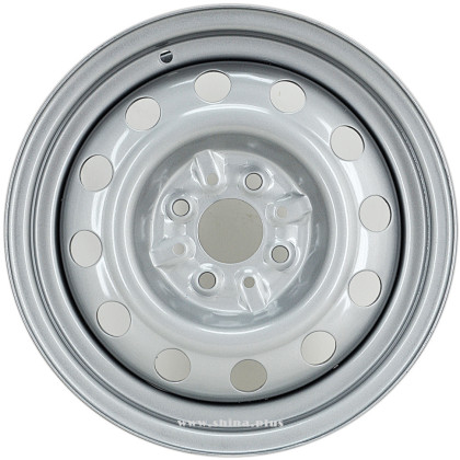 Диск R14 4x100 5,5J ET43 D60,1 ТЗСК (Рено Логан) серебро Диск R14 4x100 5,5J ET43 D60,1 ТЗСК (Рено Логан) серебро