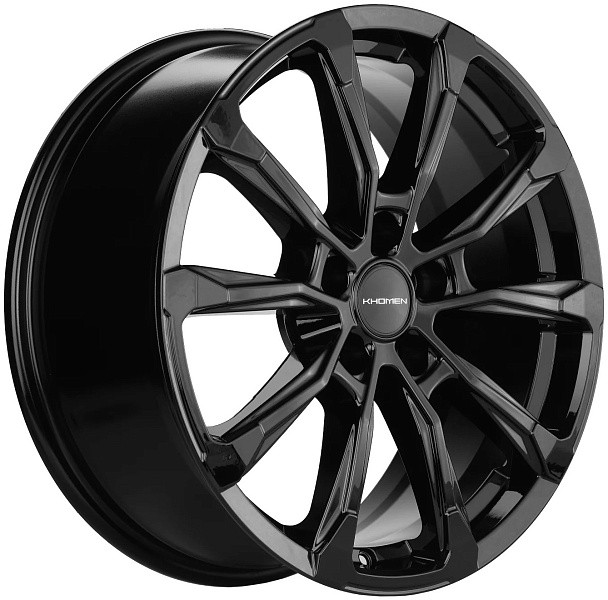 Диск R18 5x108 Khomen Wheels KHW1808 7,5J ET47 D60.1 (Chery Tiggo 8/Tiggo 8Pro) Black