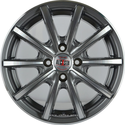 Диск R15 4x100 ALCASTA M58 6,0J ET46 D54,1 GMF Диск R15 4x100 ALCASTA M58 6,0J ET46 D54,1 GMF