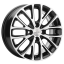 Диск R15 4x100 Khomen Wheels KHW1506 6,0J ET37 D60,1 (XRay) Black-FP