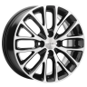 Диск R15 4x100 Khomen Wheels KHW1506 6,0J ET37 D60,1 (XRay) Black-FP