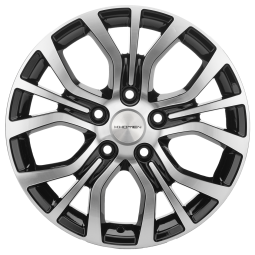 Диск R16 5x114.3 Khomen Wheels KHW1608 6,5J ET40 D66.1 (Qashqai/Tilda) Black-FP