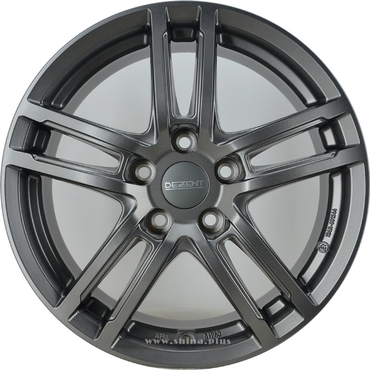 Диск R16 5x112 Dezent TZ graphite 6,5J ET46 D57,1 сфера