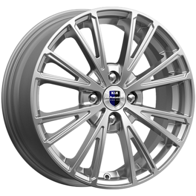 Диск R15 4x100 Меандр-оригинал КС888 K&K 6,0J ET46 D54,1 дарк платинум