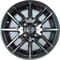 Диск R14 4x100 TGRacing LZ406 5,5J ET38 D60,1 GM/P