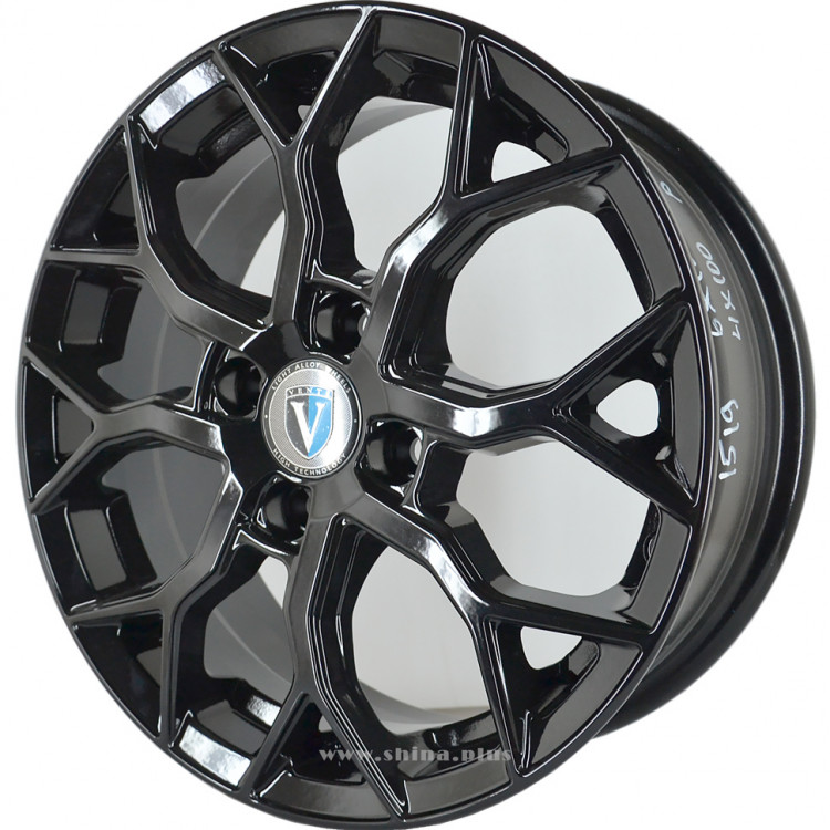 Диск R15 4x100 Tech Line1519 6,0J ET46 D54,1 BL Venti