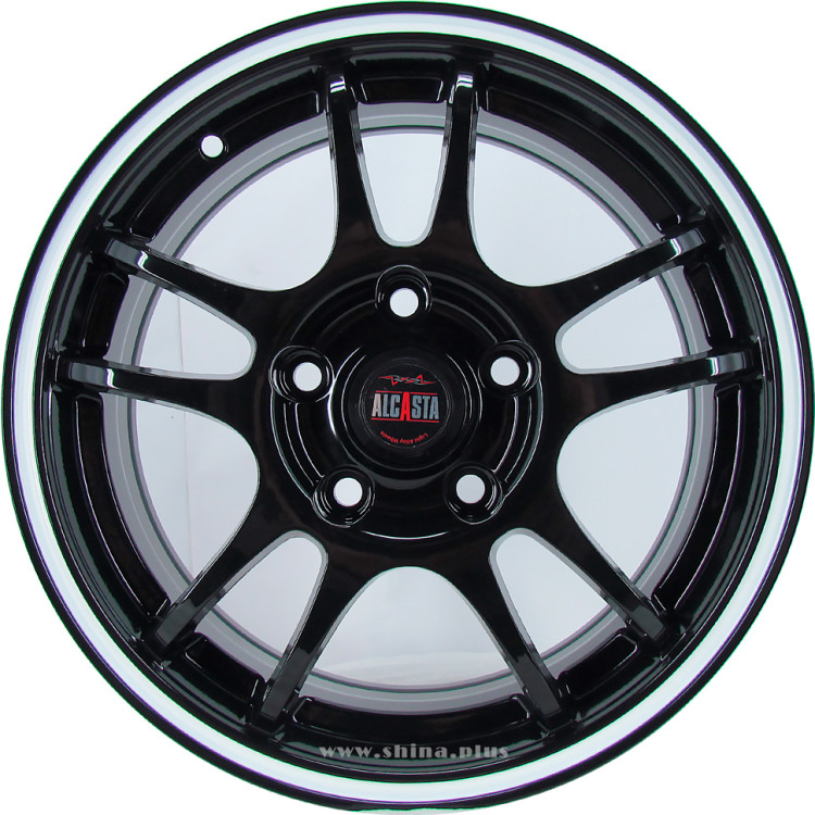 Диск R15 5x112 ALCASTA M30 6,0J ET47 D57,1 BKWS