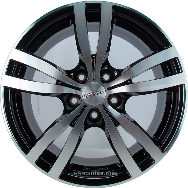 Диск R17 5x114,3 Dezent TC dark 7,0J ET48 D67,1