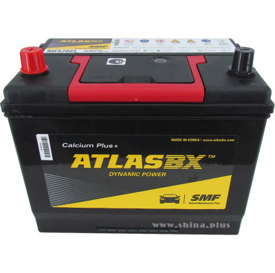 АКБ 60Ah Atlas Dynamic Power Calcium+ (MF26-550) Азия (+п.п) 550A CCA нижнее крепление