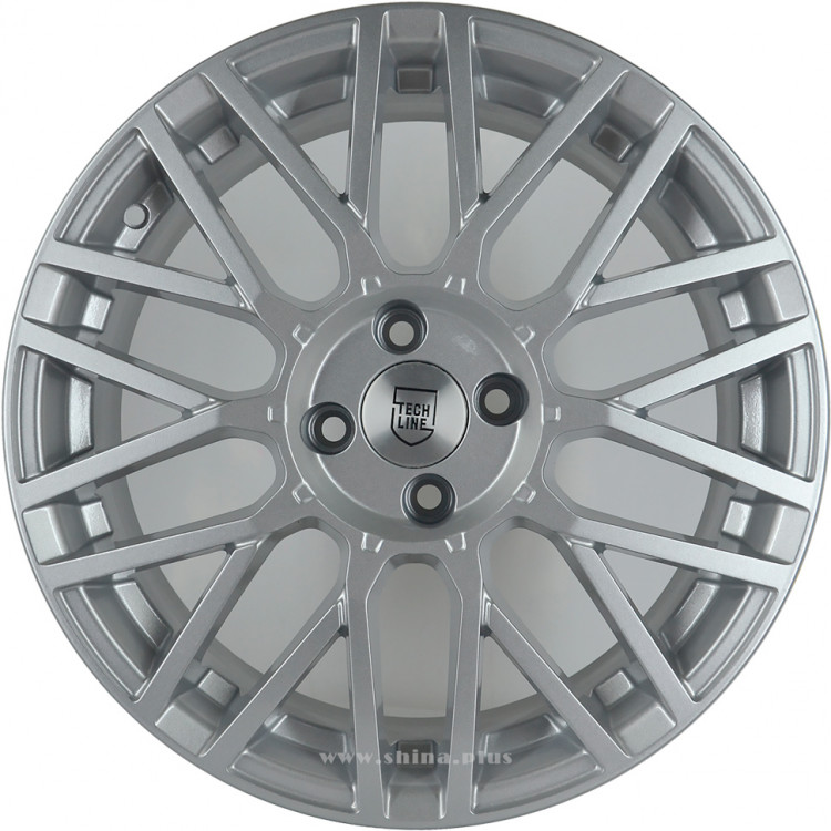 Диск R17 4x100 Tech Line 739 6,5J ET40 D60,1 Sil