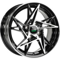 Диск R14  4x98 Megami MGM-25 6,0J ЕT35 D58,6 BKF