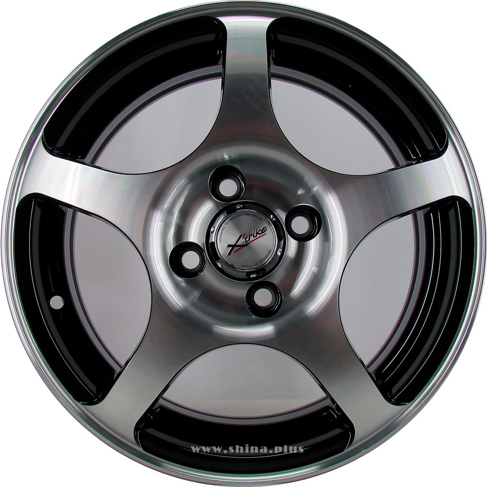 Диск R14 4x98 Xtrike X-103 5,5J ET35 D58,5 BK/FP