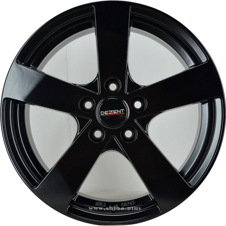 Диск R16 5x112 Dezent TD dark 6,5J ET46 D57,1 сфера