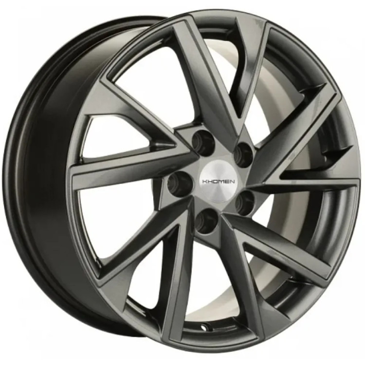 Диск R17 5x112 Khomen Wheels KHW1714 7,0J ET49 D57.1 (Octavia) Gray