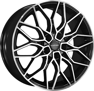 Диск R18 5x108 Khomen Wheels KHW1813 7,0J ET41 D65.1 (Exeed RX) Black-FP