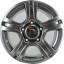 Диск R16 5x139,7 Талисман Мега (KC592) K&K 7,0J ET35 D110,1 дарк платинум