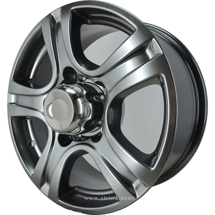 Диск R16 5x139,7 Талисман Мега (KC592) K&K 7,0J ET35 D110,1 дарк платинум