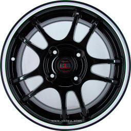 Диск R15 4x100 ALCASTA M30 6,0J ET46 D54,1 BKWS