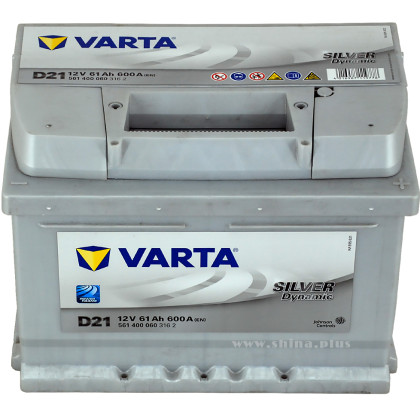 АКБ 61Ah Varta 561 400 060 Silver dynamic"D21" (о.п+) 600А(EN) 12V