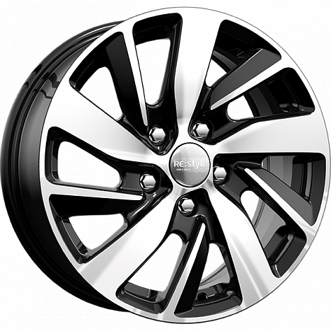 Диск R16 5x112 KC741 (K&K) 6,5J ET46 D57,1 алмаз черный