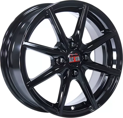 Диск R15 4x100 ALCASTA M63 6,0J ET46 D54,1 Black