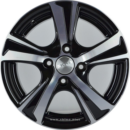 Диск R14 4x100 СКАД Крит 5,5J ET45 D67,1 алмаз