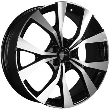 Диск R19 5x114.3 Khomen Wheels KHW1906 7,0J ET51 D67,1 (Kia Sportage) Black-FP