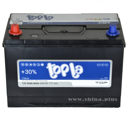 АКБ 95Ah Topla Top Jis 118995 TT95JX 59519 SMF (+п.п) 850А (EN) 12V Азия АКБ 95Ah Topla Top Jis 118995 TT95JX 59519 SMF (+п.п) 850А (EN) 12V Азия