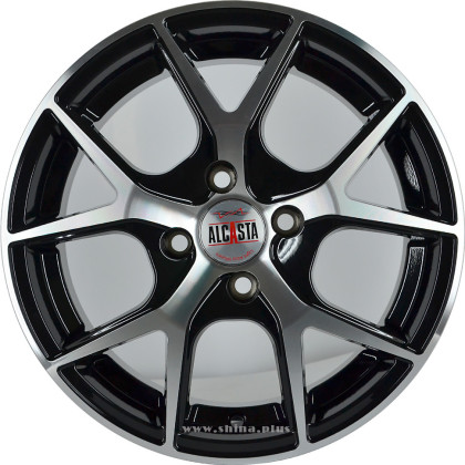 Диск R15 4x100 ALCASTA M52 6,0J ET46 D54,1 BKF