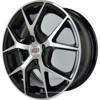 Диск R15 4x100 ALCASTA M52 6,0J ET46 D54,1 BKF