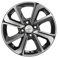 Диск R15 4x100 Khomen Wheels KHW1501 6,0J ET48 D54,1 (Rio I) Black-FP ПИК