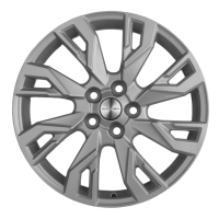 Диск R18 5x114.3 Khomen Wheels KHW1809 7,0J ET37 D66,5 (Dargo/Jolion ) F-Silver