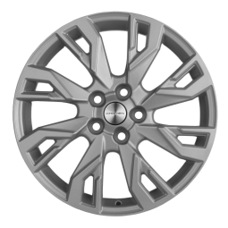 Диск R18 5x114.3 Khomen Wheels KHW1809 7,0J ET37 D66,5 (Dargo/Jolion ) F-Silver