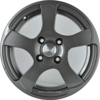 Диск R16 4x100 Скад Акула 6,0J ET52 D54,1 графит