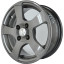Диск R16 4x100 Скад Акула 6,0J ET52 D54,1 графит