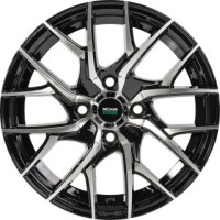 Диск R14 5x100 Megami MGM-12 5,5J ET35 D57,1 BKF