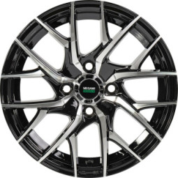 Диск R14 5x100 Megami MGM-12 5,5J ET35 D57,1 BKF
