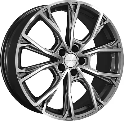 Диск R19 5x108 Khomen Wheels KHW1907 7,5J ET38 D60.1 (Jetour X70/X90 Plus) Gray-FP
