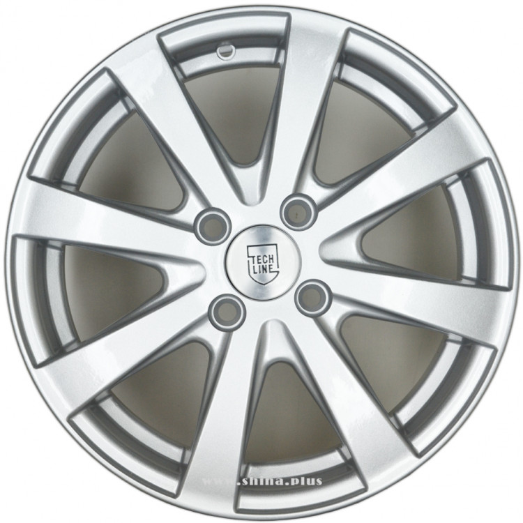 Диск R15 4x100 Tech Line 534 5,5J ET45 D60,1 Sil