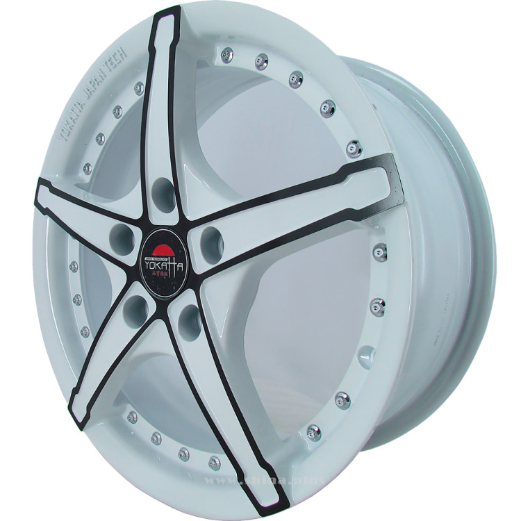 Диск R15 5x112 YOKATTA  MODEL-10 6,0J ET47 D57,1 W+B