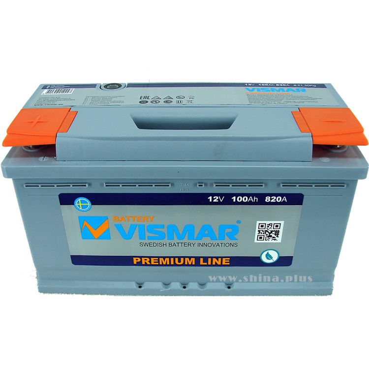 АКБ100Ah Vismar PR (+п.п.) 820А(EN) 12V